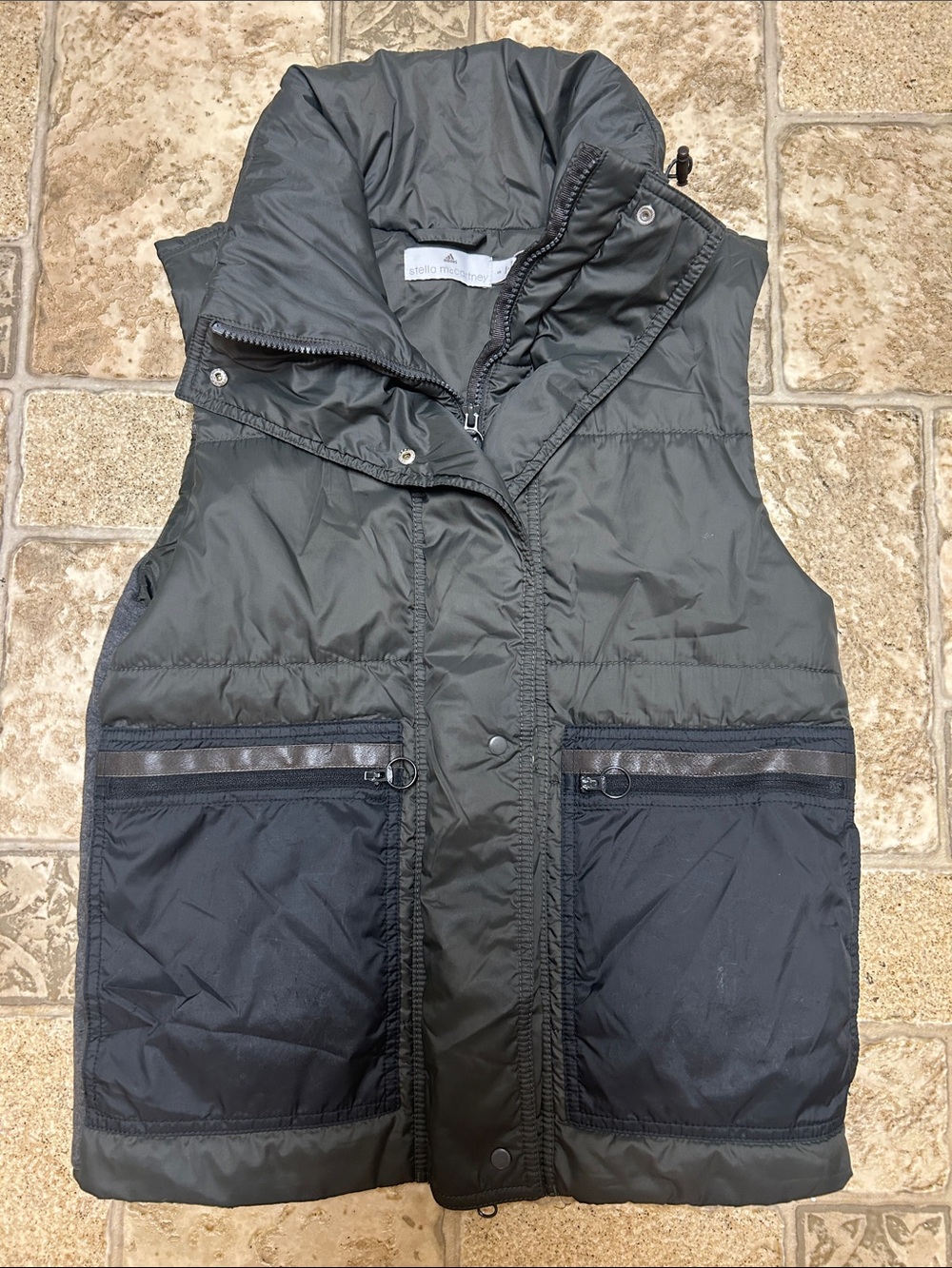 Adidas x Stella McCartney Quilted Puffer Vest